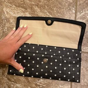 Banana Republic Raffia Woven Clutch